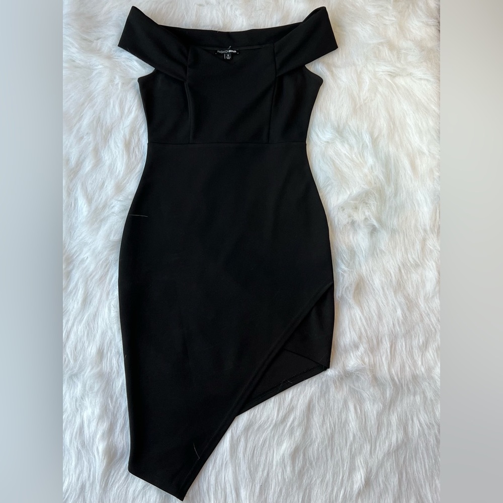 Sexy black dress